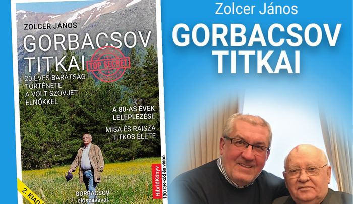 Gorbacsov titkai - Zolcer János könyvbemutatója Ipolyságon