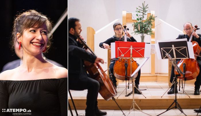 JULCELLI projekt - Csiba Júlia és a Rácz Cello Quartett koncertje Gútán