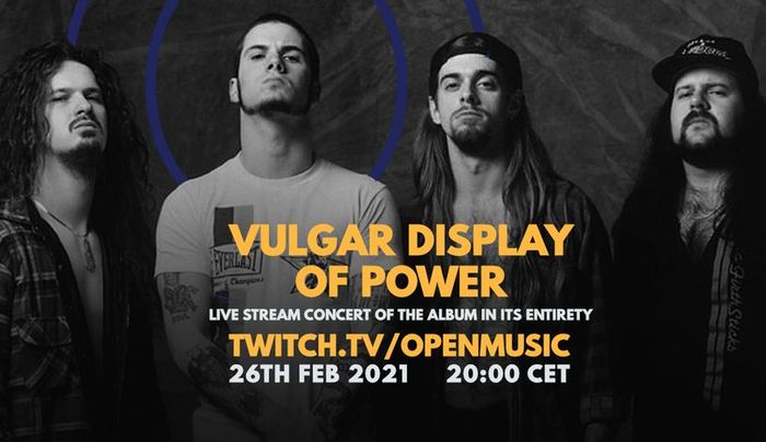 Pantera tribute online koncert a Vulgar Display Of Cover bandával - Open Music Channel