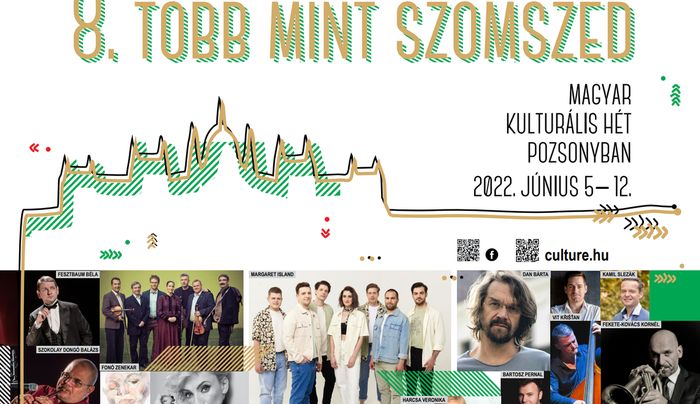 Szokolay Dongó Balázs pünkösdi koncertje indítja a Magyar Kulturális Hetet Pozsonyban – részletes program